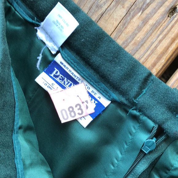Pendleton Green Wool Skirt Suit - 14/12 - Picture 11 of 13